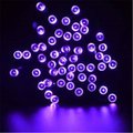 The Perfect The Perfect 600085 30 LED String Light Battery Operated Black Wire; Purple 600085
